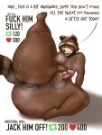  anthro anus backsack balls big_butt blush blush_lines bodily_fluids brown_body brown_fur butt curvy_body curvy_figure curvy_male cute_expression english_text feet from_front_position fur genitals guardians_of_the_galaxy hi_res huge_butt looking_at_viewer looking_pleasured male mammal marvel nacked nervous nude one_leg_up penis pinup pose procyonid puffy_anus raccoon raised_leg raised_tail rear_view requested_sex rocket_raccoon solo strip_game sweat sweatdrop sweaty_anus sweaty_balls sweaty_body sweaty_butt sweaty_genitalia sweaty_legs sweaty_penis sweaty_thighs tail text thick_tail thick_thighs thirstydraws wide_hips 
