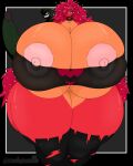 absurd_res anthro areola bear big_breasts big_penis black_eyes bottomless breasts choker clothed clothing crop_top duo erection female flaky_(htf) flippy_(htf) genitals hair happy_tree_friends hat headgear headwear hi_res huge_breasts huge_penis huge_thighs hyper hyper_breasts hyper_genitalia hyper_penis hyper_thighs jewelry legwear looking_at_viewer male mammal necklace nipples penis pink_areola pink_nipples porcupine pussy red_hair rodent shirt smile stemingbunbun thick_thighs thigh_highs topwear yellow_eyes 