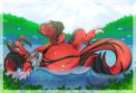  avian belly belly_vore big_belly digital_media_(artwork) dragon feral freddymartin fredscloset generation_6_pokemon hi_res legendary_pokemon male nintendo pokemon pokemon_(species) solo vore yveltal 