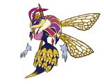  1girl antennae disembodied_limb full_body gloves heart insect_wings kirby:_triple_deluxe kirby_(series) orusuta961 purple_eyes queen_sectonia stinger white_gloves wings 
