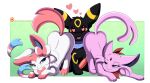  &lt;3 &lt;3_eyes 2021 absurd_res ass_up black_body black_fur blue_eyes bodily_fluids border butt butt_bump cute_expression cute_fangs dominant dominant_female eeveelution espeon female feral fur fur_markings generation_2_pokemon generation_6_pokemon genital_fluids genitals gradient_background group hi_res imminent_sex lidded_eyes looking_at_another looking_at_partner looking_back looking_back_at_another looking_back_at_partner male markings motion_lines nintendo open_mouth patreon patreon_logo penis pink_body pink_fur pokemon pokemon_(species) precum pridark purple_eyes red_eyes reward sandwiched scarf shaking_butt simple_background sitting smile sylveon teamwork teasing text trio umbreon url white_body white_border white_fur yellow_body yellow_fur 