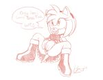  amy_rose anthro anus dialogue female havoczo lying on_back sega solo sonic_the_hedgehog_(series) speech_bubble text 