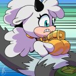  2023 anthro barely_sly bell bell_collar big_breasts blue_eyes bovid breasts caprine collar female fur hi_res horn idw_publishing lanolin_(sonic_the_hedgehog) lemur mammal motion_lines primate redraw sega sheep side_boob signature solo sonic_the_hedgehog_(comics) sonic_the_hedgehog_(idw) sonic_the_hedgehog_(series) strepsirrhine tail_wrapped_around tangle_the_lemur white_body wool_(fur) wool_hair 