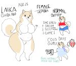  absurd_res buraian287 canid canine canis domestic_dog female hi_res laika_(buraian287) mammal shiba_inu solo spitz 