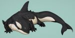  ambiguous_gender cetacean crocodile crocodilian crocodylid dolphin feral hi_res hybrid imo10yen mammal marine oceanic_dolphin orca reptile scalie solo toothed_whale 