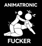  animatronic duo english_text female five_nights_at_freddy&#039;s five_nights_at_freddy&#039;s_2 human humanoid machine male male/female mammal monochrome robot scottgames silhouette text thick_thighs toy_chica_(fnaf) 