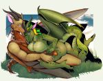  anthro big_breasts big_butt big_penis black_body black_scales breast_squish breasts brown_body brown_scales butt cloud cloudy countershading crown dominant dominant_female dragon duo eyewear fan_character female female_on_top frill_(anatomy) genitals grass green_body green_scales head_crest head_frill headgear hi_res hivewing_(wof) holding_leg huge_breasts imminent_sex insect_wings intimate invidiasaunder jewelry larger_male leaf_wings leafwing_(wof) male male/female membrane_(anatomy) membranous_frill monocle nature necklace nude on_lap on_top orange_body orange_scales outdoor_nudity penis plant prince_robber public public_nudity pussy queen_rowan romantic romantic_couple scales size_difference sky small_dom_big_sub smaller_female smile spines squish submissive submissive_male suggestive tasteful_nudity thick_thighs translucent translucent_wings wholesome wings wings_of_fire yellow_body yellow_scales 