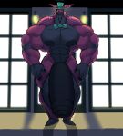  abs anthro balls big_balls big_muscles big_pecs big_penis black_balls black_body black_nipples black_penis bow_tie clothing generation_5_pokemon genitals hat headgear headwear hi_res huge_balls huge_muscles huge_pecs huge_penis hyper hyper_balls hyper_genitalia hyper_muscles hyper_penis male multicolored_body muscular muscular_anthro muscular_arms muscular_legs muscular_male muscular_thighs nintendo nipples parttimeyeen_(artist) pecs penis pokemon pokemon_(species) purple_body red_body scolipede solo thick_thighs top_hat yellow_eyes 