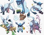  &lt;3 5:4 animal_genitalia animal_penis anus blue_body blue_sclera bodily_fluids canine_genitalia canine_penis cum cum_in_ass cum_inside dialogue eevee eeveelution erection espeon eyewear feral feral_on_feral feral_penetrated feral_penetrating feral_penetrating_feral fur generation_1_pokemon generation_2_pokemon generation_4_pokemon genital_fluids genitals glaceon glasses green_body group itz_smi73 knot leafeon male male/male male_penetrated male_penetrating male_penetrating_male nintendo pawpads penetration penis pokemon pokemon_(species) purple_body quadruped rear_view sex sheath simple_background spanish_text speech_bubble text translation_request white_background white_eyes yellow_body yellow_fur 