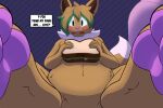  absurd_res eevee feet foot_fetish foot_focus generation_1_pokemon hi_res ifra ifra_strawberrii micro micro_pov nintendo null paws pokemon pokemon_(species) 