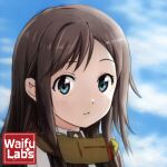  ai-generated blue_eyes brown_hair faye_santos_(flurrysnowgirl) flurrysnowgirl long_hair looking_at_viewer lowres original 