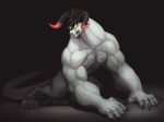  dark digital_media_(artwork) feral hi_res horn illustration muscular 