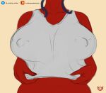  animated anthro belly black_nipples bouncing_breasts breast_drop breast_play breasts clothed clothing demon erect_nipples felid female fur humanoid leopard lili_(umbraunderscore) mammal navel nipple_piercing nipples pantherine piercing raised_clothing raised_shirt raised_tank_top raised_topwear raising_shirt red_body red_fur shirt small_waist succubus tank_top titty_drop topwear umbraunderscore wide_hips 