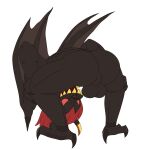  animated anthro atlus balls butt daemon_(megami_tensei) demon gargoyle genitals hair hi_res horn male nightdazed open_mouth presenting presenting_hindquarters red_eyes red_hair sega sharp_teeth teeth wings 