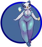  anthro artesjsc breasts female generation_5_pokemon hi_res nintendo oshawott pokemon pokemon_(species) simple_background solo thick 