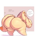  anthro big_breasts big_butt breasts butt english_text female fur generation_1_pokemon generation_4_pokemon hi_res huge_breasts huge_butt hybrid hybrid_pokemon lightmizano lopunny ninetales nintendo overweight overweight_female pokemon pokemon_(species) slightly_chubby solo tail text thick_thighs white_eyes yellow_body yellow_fur 