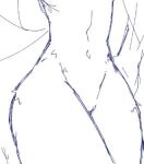  anthro breasts camel_toe crotch_lines curvy_figure faceless_character faceless_female female front_view fur genitals hourglass_figure legs_together low_res navel nude pussy simple_background sketch small_waist solo standing torso_shot under_boob unknown_artist white_background wide_hips 