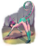  accessory animal_humanoid anus blush breasts butt chameleon chameleon_humanoid detailed_background digital_media_(artwork) female flower forest forest_background genitals hair hi_res humanoid kykyro league_of_legends lizard lizard_humanoid looking_at_viewer mammal multicolored_body nature nature_background neeko_(lol) nipples no_fur nude open_mouth outside plant pussy reptile reptile_humanoid riot_games rock scalie scalie_humanoid smile solo tail tree yellow_eyes 