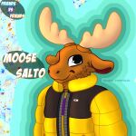  anthro capreoline deer digital_media_(artwork) friends_vs_friends hi_res horn invalid_tag male mammal moose moose_salto sergefoxpaws 