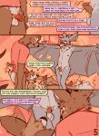  2023 anthro balls bat biped blush bottomless bottomless_anthro bottomless_male butt canid canine canis cantio_(lawyerdog) clothed clothing comic coyote deer dialogue digital_media_(artwork) english_text erection foreskin fur genitals group hi_res humanoid_genitalia humanoid_penis lawyerdog looking_at_genitalia looking_at_penis male mammal membrane_(anatomy) membranous_wings nude_anthro nude_male panko_(lawyerdog) penis small_penis smile speech_bubble tail tail_motion tailwag text trio white_body white_fur winged_arms wings 