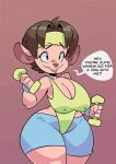  animated anthro bouncing_breasts breasts exercise_clothing exercise_equipment female mammal mouse murid murine rodent subhueman 