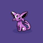  animal_focus animated animated_gif black_eyes commentary english_commentary espeon forehead_jewel forked_tail full_body gem looping_animation no_humans pixel_art pokemon pokemon_(creature) purple_background purple_gemstone purple_theme simple_background sitting solo tail tail_wagging wisgarus 