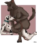  age_difference anthro breasts canid canine canis collar dalmatian domestic_dog dominant dominant_female dominatrix female hi_res kimef leash leash_pull leashed_collar male male/female mammal mistress mommy_kink mommydom older_female submissive submissive_male younger_male 