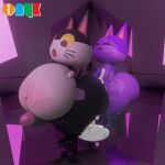  3d_(artwork) animal_crossing anthro anus belly big_anus big_belly big_butt big_penis blender_(software) bob_(animal_crossing) bodily_fluids butt cum cum_drip cum_inflation cum_pool digital_media_(artwork) domestic_cat dripping duo excessive_cum excessive_genital_fluids felid feline felis genital_fluids genitals glistening glistening_body hi_res huge_anus huge_belly huge_butt hyper hyper_anus hyper_belly hyper_butt inflation male male/male mammal nintendo onyxsplash penis precum precum_drip precum_string punchy_(animal_crossing) 