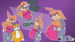  16:9 2023 abdominal_bulge anthro archie_comics belly belt_snap big_belly big_breasts bite biting_lip breasts bunnie_rabbot canid canine cheek_bulge cleavage clothed clothing colored countershade_torso countershading cybernetic_arm cybernetic_leg cybernetic_limb cybernetics cyborg digital_media_(artwork) duo eyelashes female female_pred fox fully_inside fur gloves hand_on_back hand_on_shoulder hand_on_stomach handwear in_mouth lagomorph leporid licking licking_lips looking_at_belly looking_pleasured machine male male/female male_prey mammal miles_prower mobian_fox mobian_rabbit navel navel_outline neck_bulge nipple_slip nipples nonamesrleft oral_vore orange_body orange_fur partially_inside rabbit sega sonic_the_hedgehog_(archie) sonic_the_hedgehog_(comics) sonic_the_hedgehog_(series) sound_effects struggling_prey swallowing tail tight_clothing tongue tongue_out vore wardrobe_malfunction weight_gain widescreen 