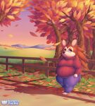  2023 absurd_res animal_crossing anthro autumn barefoot belly bottomwear breasts brown_body clothing denim denim_bottomwear denim_clothing digital_media_(artwork) digital_painting_(artwork) eulipotyphlan feet female freckles freckles_on_face grass guywiththepie hand_in_pocket hedgehog hi_res huge_filesize jeans leaves_on_ground looking_at_viewer mammal mountain navel_outline nintendo open_mouth orange_leaves outside overweight overweight_female pants plant pockets portrait red_clothing red_sweater red_topwear sable_able signature sky solo standing sunset sweater thick_thighs topwear turtleneck yellow_leaves 