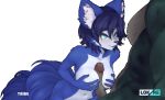  animated anthro anthro_on_anthro big_breasts big_penis blue_body blue_eyes blue_fur blue_hair blush bodily_fluids breast_grab breast_play breasts canid canine cum cum_on_breasts cum_on_face duo ejaculation erect_nipples erection female fox fur galdryn genital_fluids genitals green_body hair hand_on_breast humanoid humanoid_genitalia humanoid_penis interspecies krystal kuja legend_of_krystal lizardman lok_rebirth looking_pleasured looking_up male male/female mammal muscular muscular_anthro muscular_male navel nintendo nipples nude penis reptile scalie sex sharpclaw_(star_fox) size_difference smile star_fox tail titfuck video_games white_body white_fur 