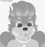  2020 anthro anthro_pred charles_(suddendraft) dewgong digital_media_(artwork) duo generation_1_pokemon greyscale in_mouth macro male mammal monochrome mustelid nintendo oral_vore otter pokemon pokemon_(species) pokemon_prey suddendraft vore 