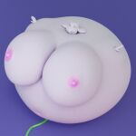  2020 3d_(artwork) anthro belly belly_expansion belly_inflation big_belly big_breasts big_nipples blue_background body_inflation bovid breast_expansion breasts caprine cheek_bulge digital_media_(artwork) expansion female goat green_hose horn hose_in_pussy hose_inflation huge_breasts hyper hyper_belly hyper_breasts hyper_inflation immobile inflation inflation_fetish mammal navel nipples nude pink_nipples pressurepurse puffed_cheeks red_eyes round_body simple_background solo spherical_inflation toriel undertale_(series) white_body white_ears 