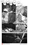  abs anthro athletic beastars big_butt big_penis bodily_fluids bottomless bulge butt canid canine canis clothed clothing clothing_lift comic deer duo erection first_person_view foreskin french_kissing furniture genital_fluids genitals glans glans_handjob handjob hi_res kissing legoshi_(beastars) licking louis_(beastars) male male/male mammal masturbation muscular nudging on_lap penile penis precum saliva sex shirt shirt_lift singing sitting_on_another sitting_on_lap size_difference sofa spiritd teasing thick_penis tongue tongue_in_mouth tongue_out topwear wolf worried_look 