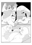  2021 anthro bear belly belly_grab captured comic digital_media_(artwork) dominant dominant_male duo eyewear eyewear_only fellatio glasses glasses_only greyscale interspecies lying male male/male male_penetrated male_penetrating male_penetrating_male mammal marine monochrome nude on_back open_mouth oral oral_penetration overweight overweight_male penetration penile penile_penetration penis_in_mouth pinned pinniped plot_twist polar_bear predator/prey prey_penetrating_predator ruchud_night scared seal sex tongue tongue_out ursine 
