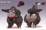 2022 anthro asian_clothing belly big_belly big_butt big_moobs brown_body butt clothed clothing color_swatch common_hippopotamus east_asian_clothing feet fundoshi glistening glistening_body height hi_res hippopotamid huge_belly huge_butt huge_moobs japanese_clothing kazecat male mammal measurements model_sheet moobs mostly_nude musclegut nipples obese obese_anthro obese_male overweight overweight_anthro overweight_male paws rai_(einherger) ribbons sumo_wrestler thick_thighs underwear weights wide_hips 