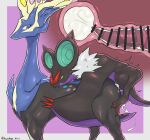  absurd_res black_body black_eyes blue_body blue_eyes bodily_fluids censor_bar cum cum_in_pussy cum_inside duo erection female female_penetrated feral fur generation_6_pokemon genital_fluids genitals hi_res internal keyshop_miss legendary_pokemon looking_back male male/female male_penetrating male_penetrating_female motion_lines nintendo noivern penetration penile penile_penetration penis pokemon pokemon_(species) precum purple_body pussy quadruped red_body sex vaginal vaginal_penetration white_body white_fur xerneas yellow_body 