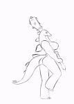  amazon animated anthro back_plates big_breasts big_butt bouncing_breasts breasts breccia butt cudgel digitalkaiju dinosaur dinozon_fury female frame_by_frame huge_breasts mace melee_weapon muscular muscular_female non-mammal_breasts nude ornithischian reptile scales scalie short_playtime sketch solo spiked_tail spikes spikes_(anatomy) stegosaurian stegosaurus tail thagomizer thyreophoran walk_cycle walking weapon wraps 