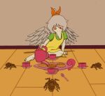  2023 amber_(snoot_game) amber_eyes anthro arachnid arthropod bow_(feature) child claws clothing container cookie cup cutlery detailed_background digital_drawing_(artwork) digital_media_(artwork) dinosaur dress feathered_wings feathers feet female feral fingers food grey_body grey_scales hair hi_res inside jacket_ignites kitchen_utensils mygalomorph pterodactylus pterosaur reptile scales scalie short_hair silver_hair snoot_game snout solo spider spoon tarantula tea_cup tea_party teapot toe_claws toes tools wings young 