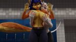  anthro canid canine carmelita_fox duo female female/female fox hi_res mammal murid murine officer_flint_(foretbwat) rat rodent sly_cooper_(series) sneakylupine sony_corporation sony_interactive_entertainment sucker_punch_productions 
