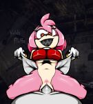  2022 2023 alternate_version_at_source amy_rose anthro anthro_penetrated boo_(sonic) breasts clitoris clothed clothed_sex clothing clothing_lift cowgirl_position dress dress_lift duo eulipotyphlan faceless_character faceless_male female female_focus female_on_top female_penetrated first_person_view from_front_position genitals gloves handwear hedgehog hi_res looking_at_viewer male male/female male_on_bottom male_penetrating male_penetrating_female male_pov mammal navel on_bottom on_top penetrating_pov penetration penile penile_penetration penis penis_in_pussy possession pubes pussy red_clothing red_dress sega sex sharp_teeth signature smile solo_focus sonic_the_hedgehog_(series) teeth under_boob vaginal vaginal_penetration voidsdroids 