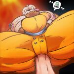  anal anthro anus bowser digital_media_(artwork) dirty_doozer duo erection gameplay_mechanics genitals hi_res koopa life_(gaming) male male/male mario_bros nintendo orgasm penis piercing royalty scalie 