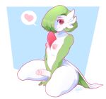  &lt;3 foreskin gardevoir generation_3_pokemon genitals girly green_hair hair humanoid_genitalia humanoid_penis male nintendo nipples non-mammal_nipples not_furry penis pokemon pokemon_(species) solo weepinbelly 