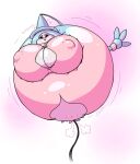  &lt;3 2019 air_inflation big_breasts black_hose black_sclera blue_body blush body_inflation breast_expansion breasts cel_shading clothing digital_media_(artwork) expansion female floating generation_8_pokemon hatterene hose_in_butt hose_inflation huge_breasts hyper hyper_breasts immobile inflation inflation_fetish nintendo nipple_outline not_furry onomatopoeia pink_body pink_clothing pokemon pokemon_(species) puffed_cheeks semi-stick shaded simple_background solo sound_effects spherical_inflation swelling text white_background white_eyes 