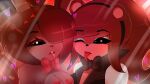  absurd_res bear bonfie_(cryptiacurves) duo female female/female fredina&#039;s_nightclub frenni_fazclaire hi_res humanoid lagomorph leporid mammal neon_lightning rabbit 