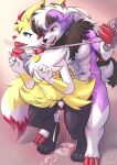  animal_genitalia animal_penis balls bodily_fluids braixen canine_genitalia canine_penis chastity_cage chastity_device collar_tag cum cum_in_ass cum_inside duo dusk_lycanroc feris_(ferislycan) finger_in_mouth generation_6_pokemon generation_7_pokemon genital_fluids genitals grey_(dgbraixen) hi_res holding_leash holding_object koyo_draka leaking_cum leash leash_and_collar lycanroc male male/male nintendo penis penis_on_butt pokemon pokemon_(species) saliva saliva_string tears tears_of_pleasure 