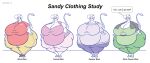 2016 anthro belly big_belly big_breasts big_butt blush bottomwear bracelet breasts butt clothing copyright_symbol digital_media_(artwork) english_text female footwear gerbil hair hi_res huge_breasts huge_thighs jewelry mammal murid obese obese_anthro obese_female open_mouth overweight overweight_anthro overweight_female pants rodent sandy_(satsumalord) satsumalord shirt shoes sketch solo speech_bubble sweater symbol text thick_thighs topwear 