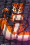  absurd_res angry anthro bound crossgender dreamworks dungeon felid girly hi_res imminent_rape kung_fu_panda male mammal master_tigress noppe-bo pantherine prison tiger 