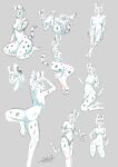  absurd_res anthro breasts digital_media_(artwork) feet felid feline female fur grey_background hair hi_res looking_at_viewer mammal nude pawpads paws pimstacja pistacja serval simple_background sketch sketch_page smile solo spots spotted_body spotted_fur tail toes 