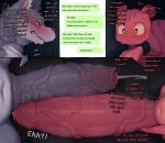  &lt;3 2023 anthro big_penis blush bodily_fluids canid canine comparing comparing_penis cutaway dialogue duo embarrassed english_text foreskin genital_fluids genitals hi_res huge_penis humanoid_genitalia humanoid_penis hyper hyper_genitalia hyper_penis japanese_text long_penis male male/male mammal navel penis penis_size_difference rodent sciurid small_but_hung sweat sweatdrop syuro text thick_penis translated tree_squirrel vein veiny_penis 